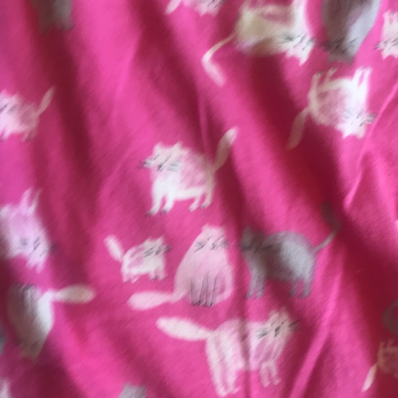 Pajama Bottoms (cat themed) - Picture 3 of 6